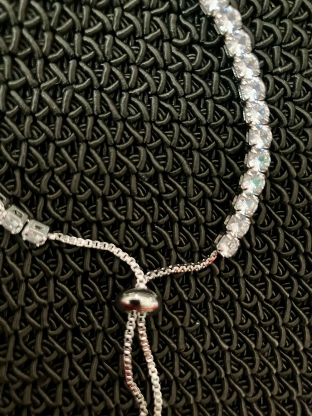 Swarovski Silver Clear Crystal Tennis Bracelet - Picture 2 of 4